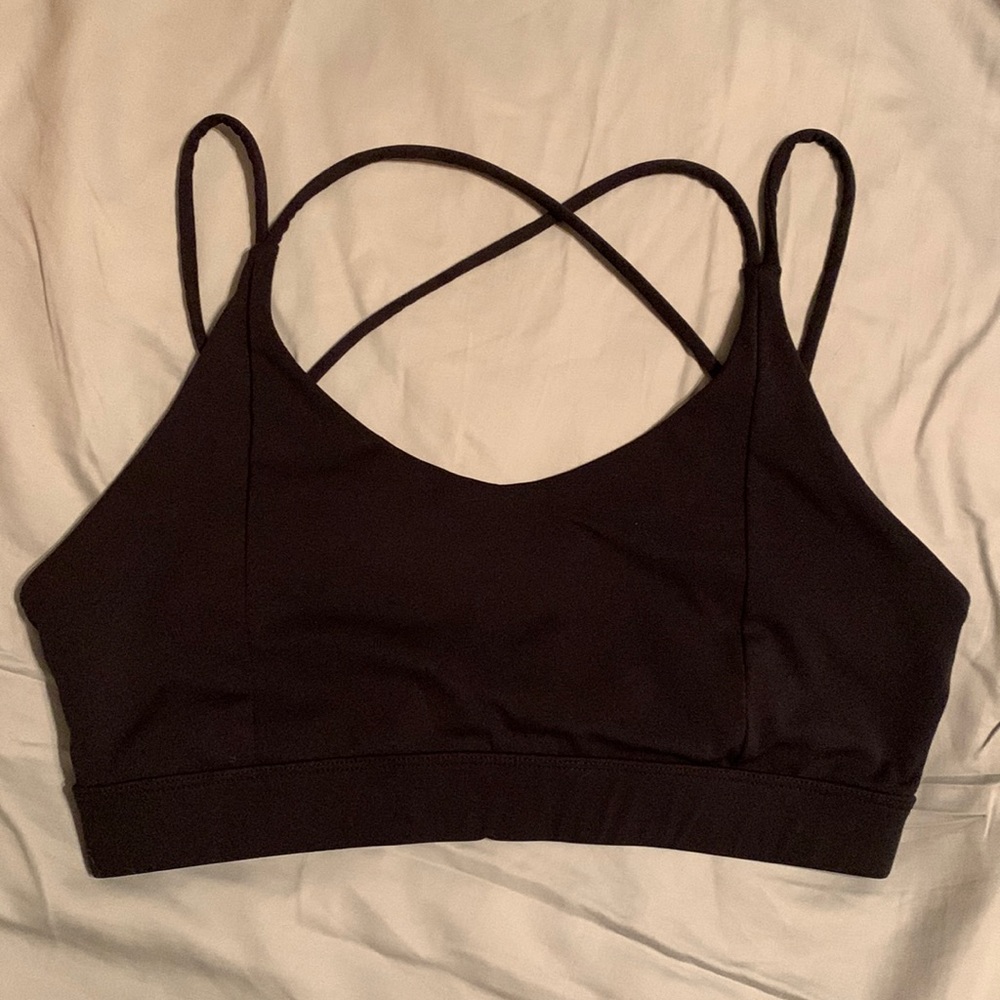Born Primitive Exhale sports bra. Size M. Black.